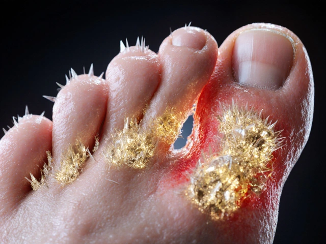 Goutte : comment l'acide urique endommage vos articulations - explications scientifiques