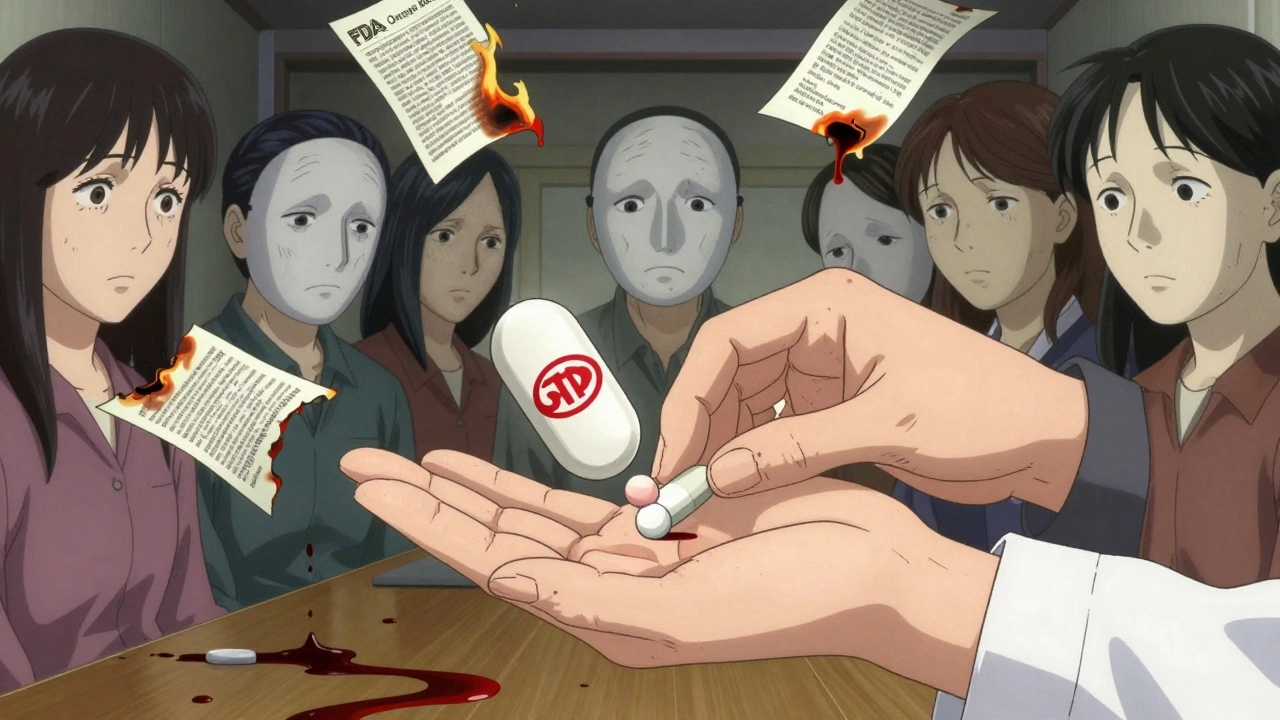 Un pharmacien donne une pilule qui se transforme en deux versions, tandis que des patients perdent leur identité.