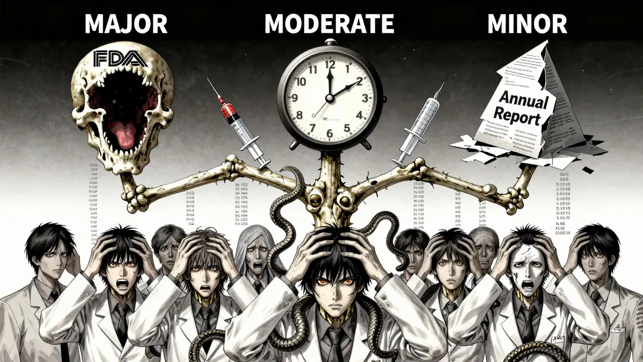 Arbre décisionnel en os humains divisé en trois voies menant à des conséquences horrifiques, avec des scientifiques étouffés par des serpents de données.