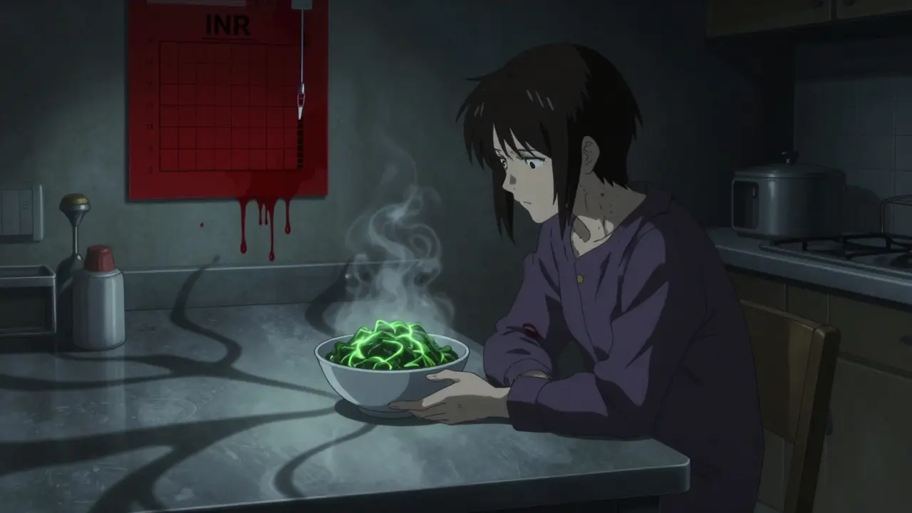 Légumes verts et warfarine : La constance, pas l'évitement