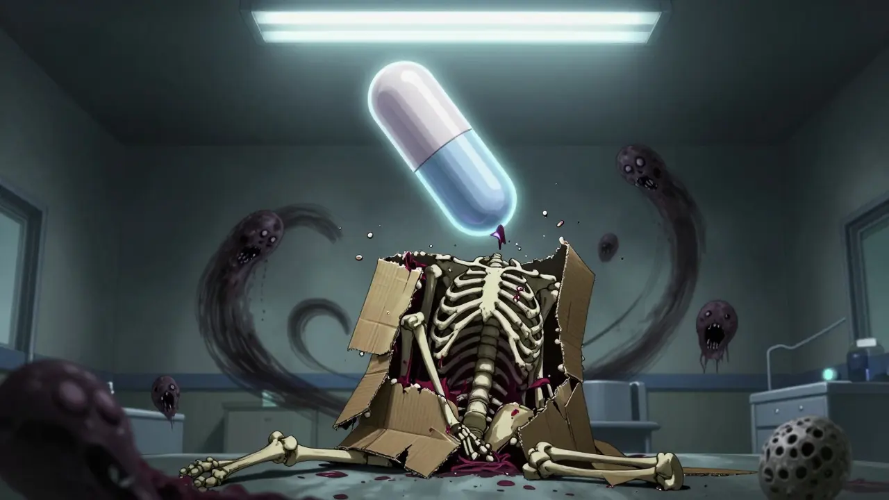 Prévenir l'ostéoporose induite par les stéroïdes : calcium, vitamine D et bisphosphonates