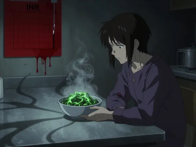 Légumes verts et warfarine : La constance, pas l'évitement