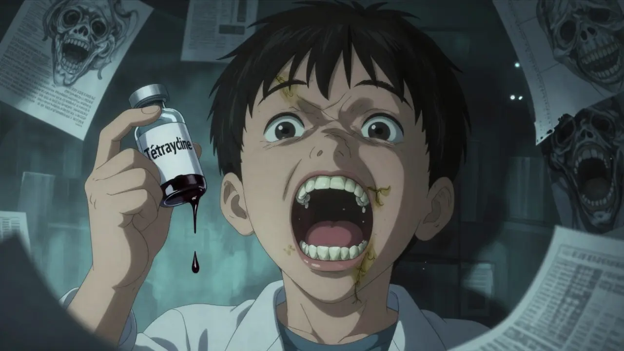 Tétracyclines et Décoloration Dentaire chez les Enfants : Recommandations de Sécurité à Jour