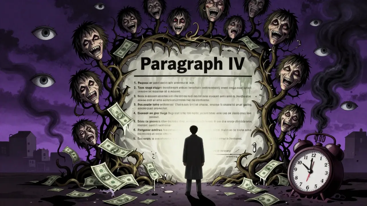 Un fabricant de génériques affronte une forêt de brevets vivants qui émettent des cris de patients.