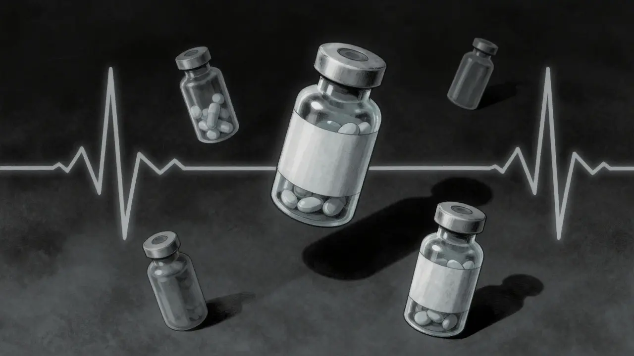 Pilules stabilisant les impulsions cardiaques chaotiques.